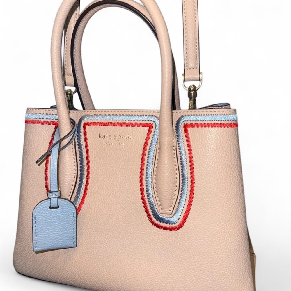 Kate Spade Pink Crossbody Bag with Structured Design